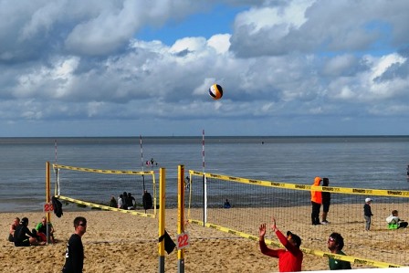 Strand Beach Volleyball Weymouth England