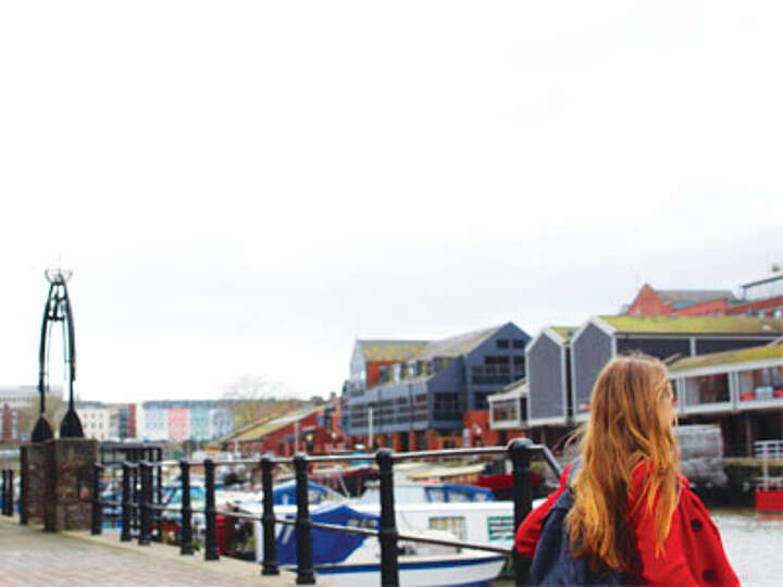 Schülerin Schüleraustausch Weymouth England Wasser Boote