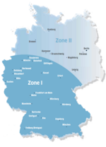 Karte Deutschland Sprachreisen Europa Anreise Bus