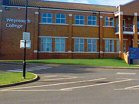 Schüleraustausch Weymouth College Schulgebäude England 