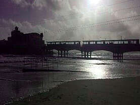 Sonne Meer Bournemouth Pier Strand