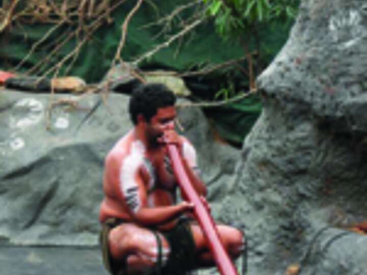 Aborigine Australien Musikinstrument 