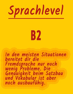 Fremdsprachen Sprachlevel B2