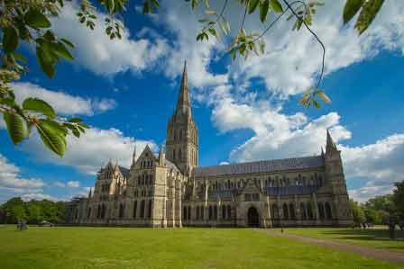 Salisbury England Kathedrale Ausflug Sprachreise Schüler