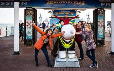 Brighton Pier Ausflug Sprachreise Schüler Spaß England