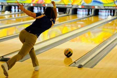 Bowling Ausflug Sprachreise London Schüler Englisch England