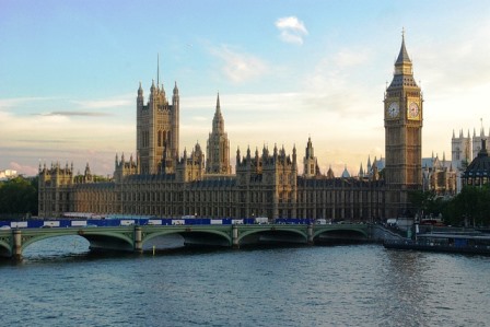 London England Skyline Big Ben Westminster Abbey