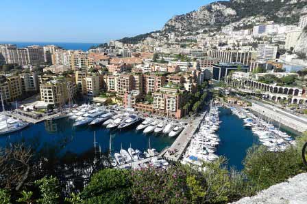 Monte Carlo Monaco Sprachreisen Foto Bucht Frankreich