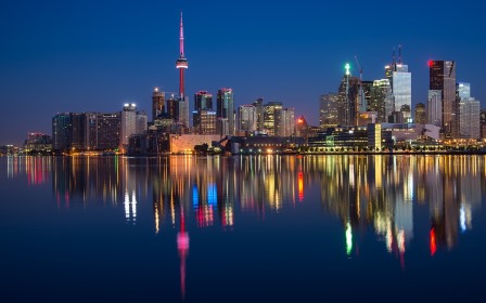 Toronto Kanada Sprachreise Schüler Englisch nachts 
