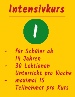 Sprachreisen Unterricht Intensivkurs 