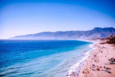 Malibu USA Los Angeles Strand Ausflug Sprachreise