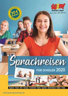 Sprachreisen für Schüler Katalog team! 2020