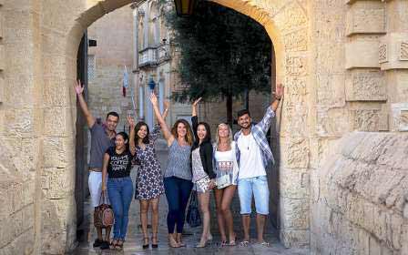 Sprachschüler Freizeit Ausflug Mdina Malta