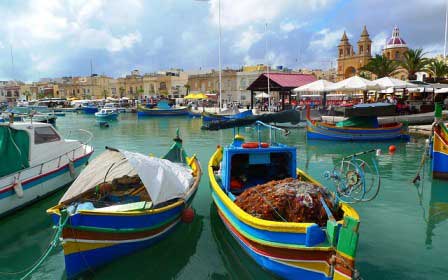 Hafenrundfahrt Freizeit Aktivitäten Ausflug Malta Sprachreise