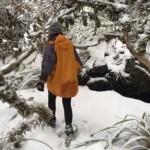 Wandern Schnee Neusseeland Schüleraustausch